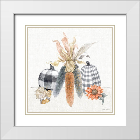 Harvest Classics X White Modern Wood Framed Art Print with Double Matting by Grove, Beth