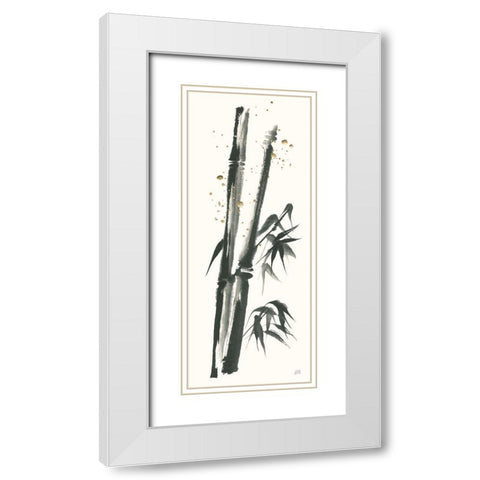 Longevity I White Modern Wood Framed Art Print with Double Matting by Paschke, Chris