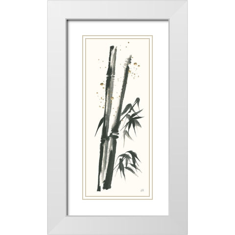 Longevity I White Modern Wood Framed Art Print with Double Matting by Paschke, Chris