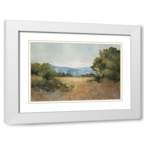 August Fields White Modern Wood Framed Art Print with Double Matting by Purinton, Julia