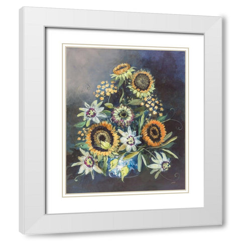 Botanist Still Life White Modern Wood Framed Art Print with Double Matting by Purinton, Julia