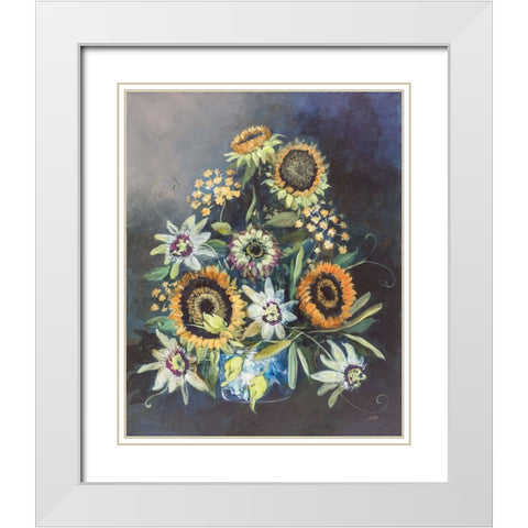 Botanist Still Life White Modern Wood Framed Art Print with Double Matting by Purinton, Julia