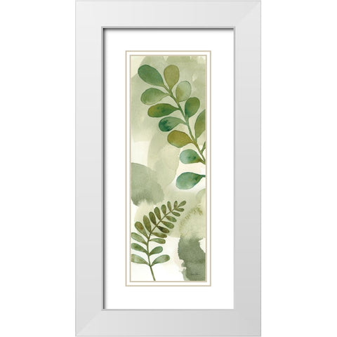 Woodland Walk X White Modern Wood Framed Art Print with Double Matting by Horn, Laura