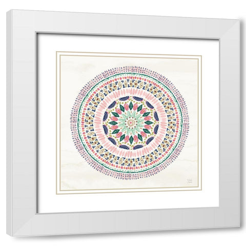 The Tropics VIII White Modern Wood Framed Art Print with Double Matting by June, Dina