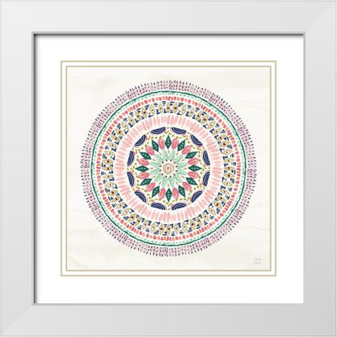The Tropics VIII White Modern Wood Framed Art Print with Double Matting by June, Dina