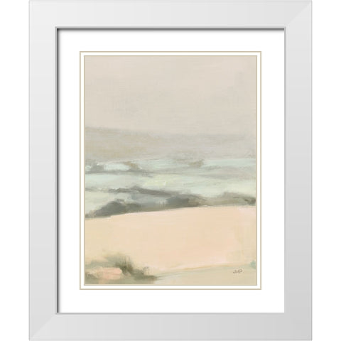 Dream Valley I Light Crop III White Modern Wood Framed Art Print with Double Matting by Purinton, Julia