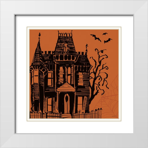 Haunted IV White Modern Wood Framed Art Print with Double Matting by Tavoletti, Anne
