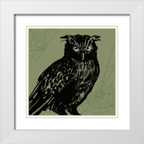 Haunted X White Modern Wood Framed Art Print with Double Matting by Tavoletti, Anne