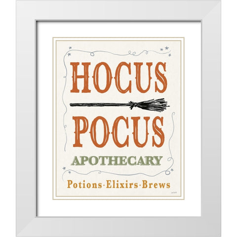 Haunted II Color White Modern Wood Framed Art Print with Double Matting by Tavoletti, Anne