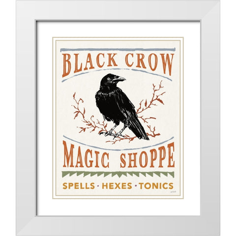 Haunted III Color White Modern Wood Framed Art Print with Double Matting by Tavoletti, Anne