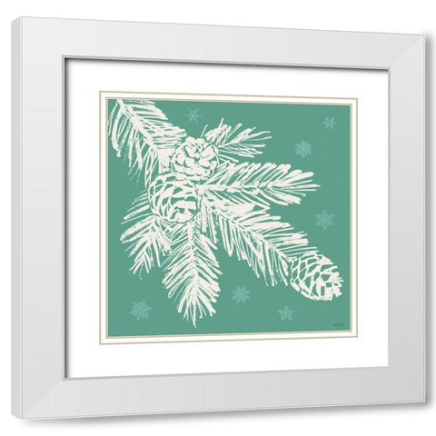Seasonal Shades VI White Modern Wood Framed Art Print with Double Matting by Tavoletti, Anne