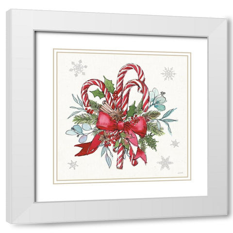 Signs of the Season II White Modern Wood Framed Art Print with Double Matting by Tavoletti, Anne
