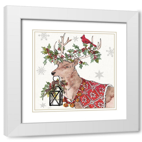 Signs of the Season V White Modern Wood Framed Art Print with Double Matting by Tavoletti, Anne
