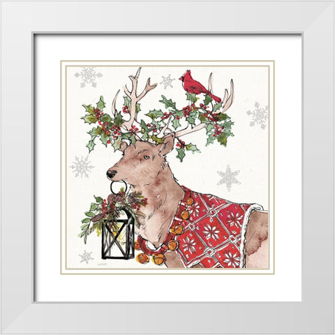 Signs of the Season V White Modern Wood Framed Art Print with Double Matting by Tavoletti, Anne