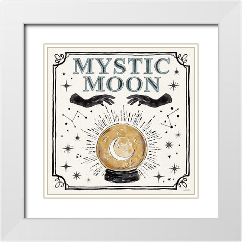 Mystic Moon IV White Modern Wood Framed Art Print with Double Matting by Tavoletti, Anne