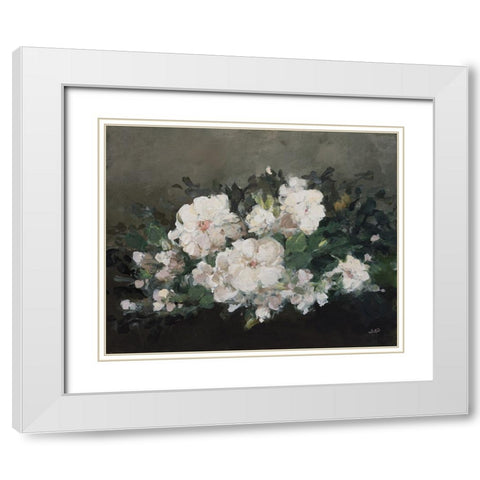 Spring Beauty White Modern Wood Framed Art Print with Double Matting by Purinton, Julia