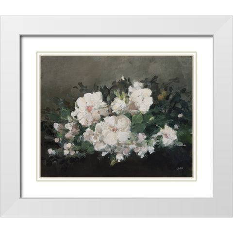 Spring Beauty White Modern Wood Framed Art Print with Double Matting by Purinton, Julia