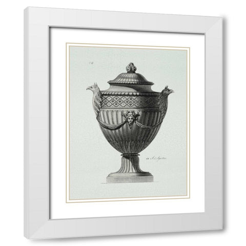 Elements of Style II White Modern Wood Framed Art Print with Double Matting by Chilton, Sarah E