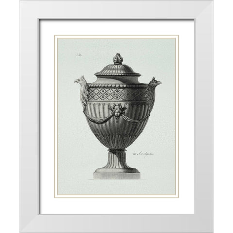 Elements of Style II White Modern Wood Framed Art Print with Double Matting by Chilton, Sarah E