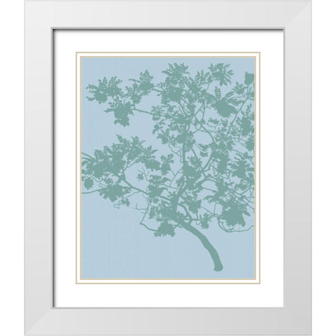 All American II White Modern Wood Framed Art Print with Double Matting by Davies, Susan