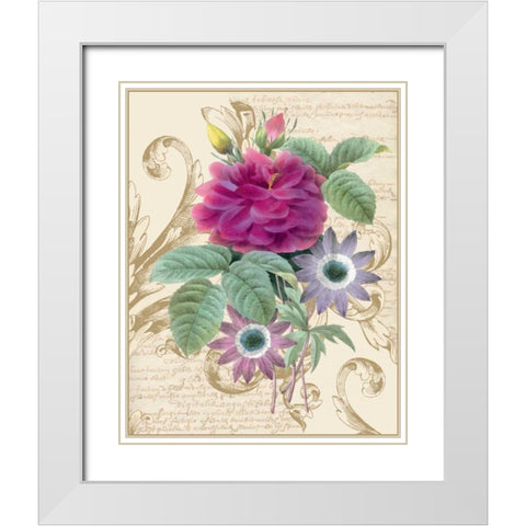 Bloomsbury I White Modern Wood Framed Art Print with Double Matting by Nicole, Lily
