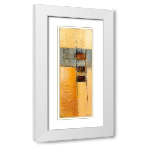 going up White Modern Wood Framed Art Print with Double Matting by Danckaert, Bea