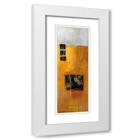 looking down White Modern Wood Framed Art Print with Double Matting by Danckaert, Bea