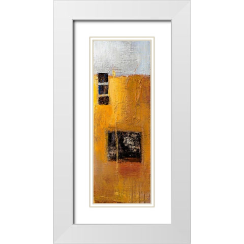 looking down White Modern Wood Framed Art Print with Double Matting by Danckaert, Bea