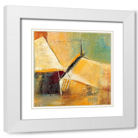 Fly to heaven White Modern Wood Framed Art Print with Double Matting by Danckaert, Bea