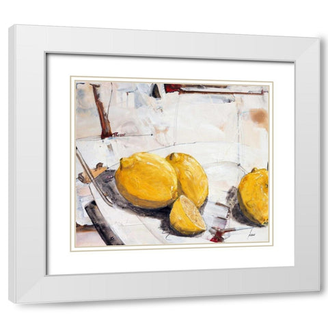 Zitruspresse White Modern Wood Framed Art Print with Double Matting by Mayer, Norbert