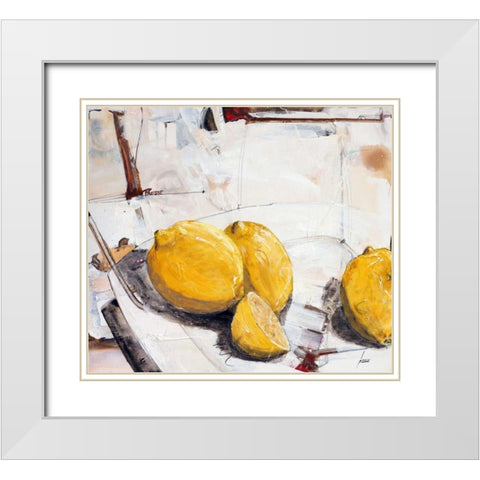 Zitruspresse White Modern Wood Framed Art Print with Double Matting by Mayer, Norbert