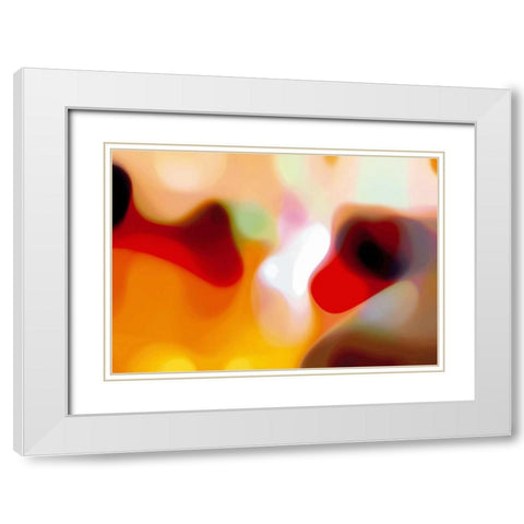 Evolution 10 White Modern Wood Framed Art Print with Double Matting by Klipp, Ortwin