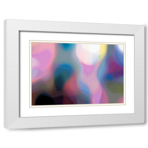 Evolution 12 White Modern Wood Framed Art Print with Double Matting by Klipp, Ortwin