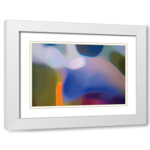Evolution 11 White Modern Wood Framed Art Print with Double Matting by Klipp, Ortwin