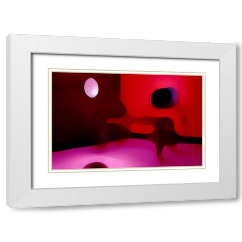 Evolution 856 White Modern Wood Framed Art Print with Double Matting by Klipp, Ortwin