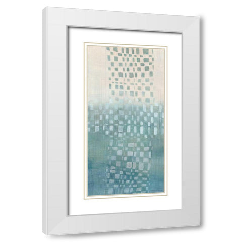 Beyond Atlantic I White Modern Wood Framed Art Print with Double Matting by Lam, Vanna