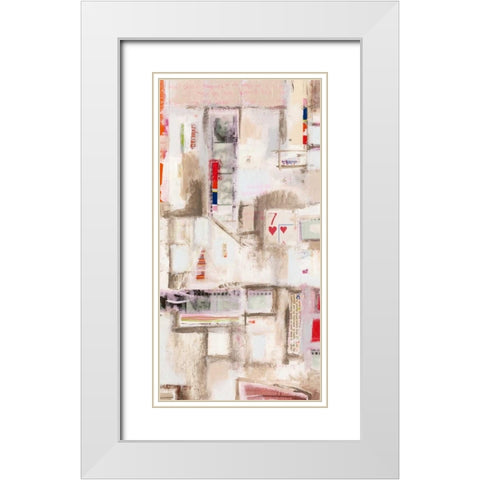 Plans Four I White Modern Wood Framed Art Print with Double Matting by Galapon, Nikki