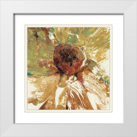 Splash II White Modern Wood Framed Art Print with Double Matting by OToole, Tim