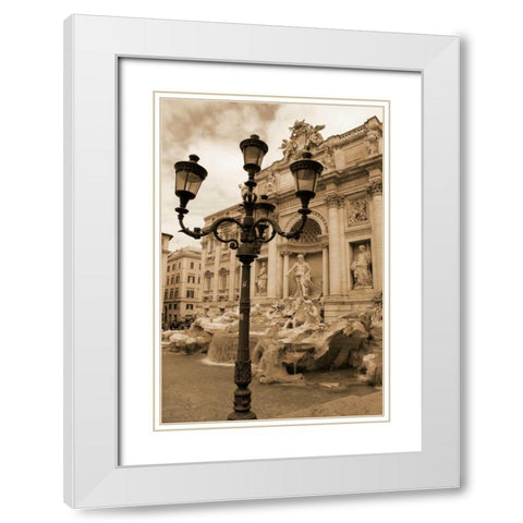 Architettura di Italia III White Modern Wood Framed Art Print with Double Matting by Perkins, Greg