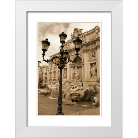 Architettura di Italia III White Modern Wood Framed Art Print with Double Matting by Perkins, Greg