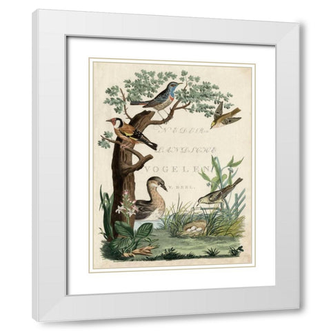 Duck Sanctuary  White Modern Wood Framed Art Print with Double Matting by Nozeman