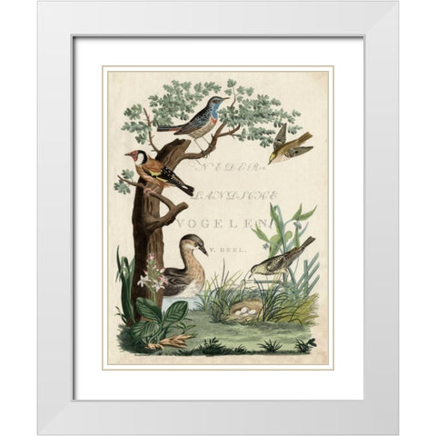 Duck Sanctuary  White Modern Wood Framed Art Print with Double Matting by Nozeman