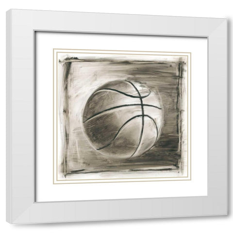 Vintage Varsity II White Modern Wood Framed Art Print with Double Matting by Harper, Ethan