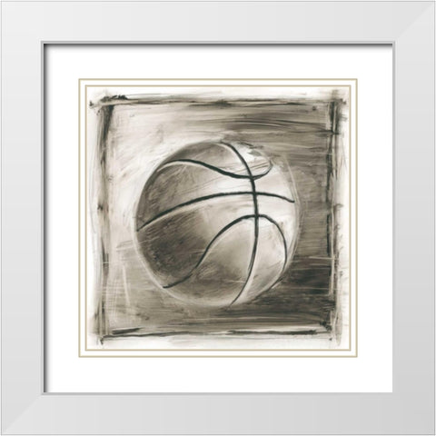 Vintage Varsity II White Modern Wood Framed Art Print with Double Matting by Harper, Ethan