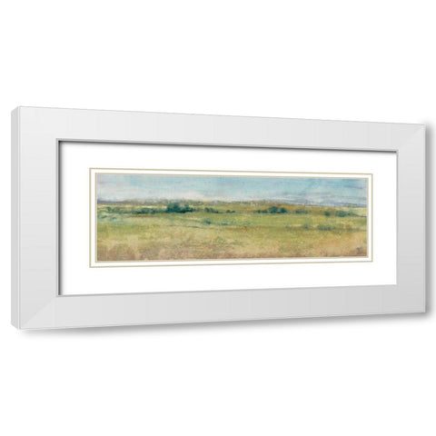 Summer Haze I White Modern Wood Framed Art Print with Double Matting by OToole, Tim