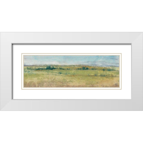 Summer Haze I White Modern Wood Framed Art Print with Double Matting by OToole, Tim