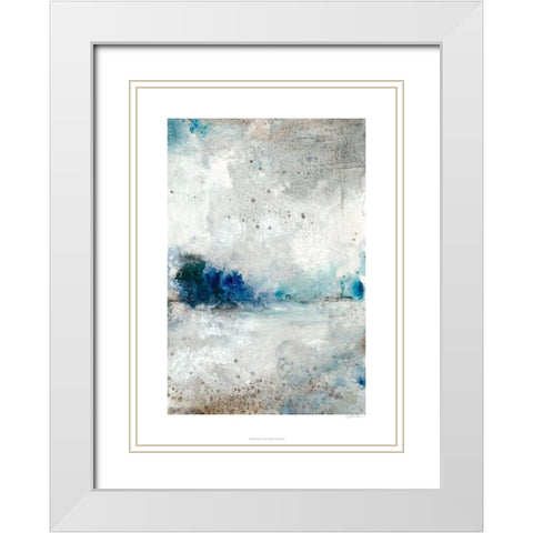 Morning Coolness I White Modern Wood Framed Art Print with Double Matting by OToole, Tim