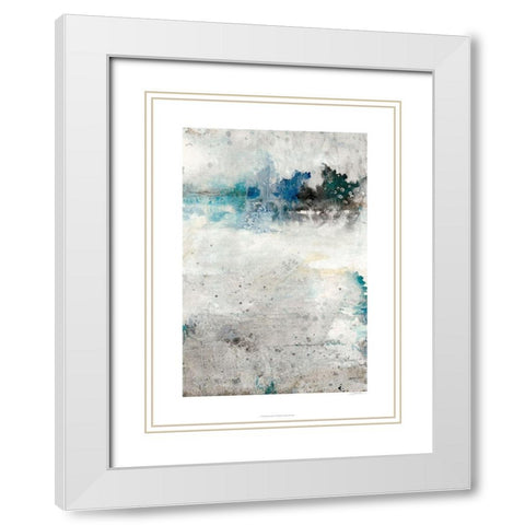 Morning Coolness II White Modern Wood Framed Art Print with Double Matting by OToole, Tim