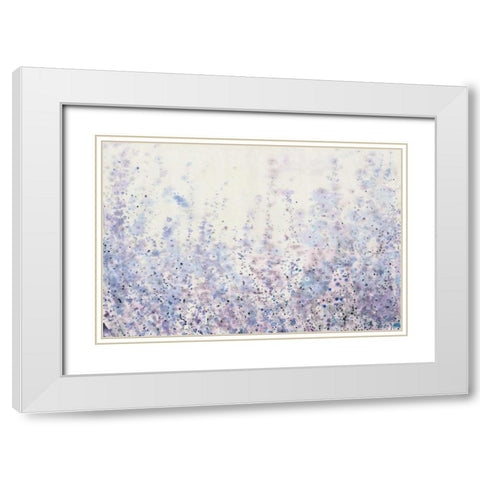Soft Focus I White Modern Wood Framed Art Print with Double Matting by OToole, Tim