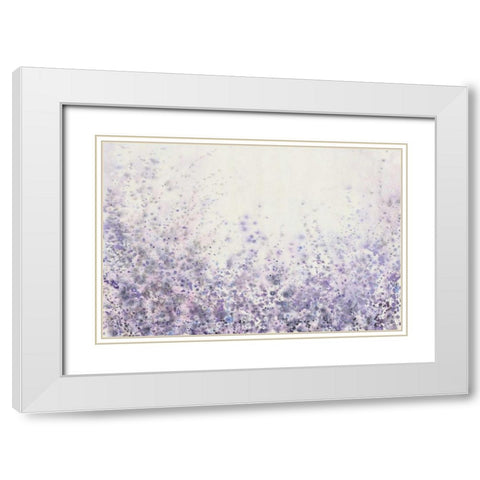 Soft Focus II White Modern Wood Framed Art Print with Double Matting by OToole, Tim